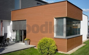 CO-Grain - ukážky použitia materiálu woodlook