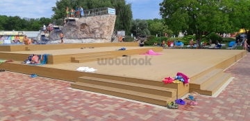 Solid Melange - ukážky použitia materiálu woodlook