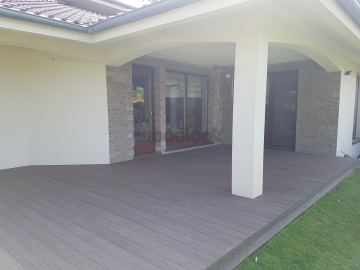 Solid Melange - ukážky použitia materiálu woodlook