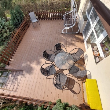 Solid Melange - ukážky použitia materiálu woodlook