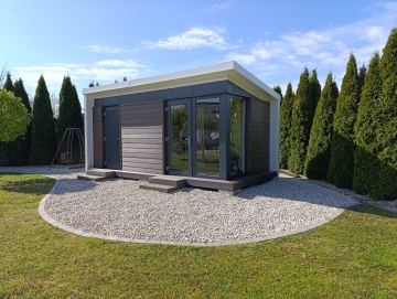 CO-Grain - ukážky použitia materiálu woodlook