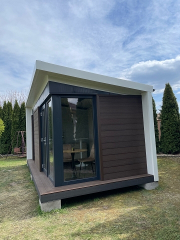 CO-Grain - ukážky použitia materiálu woodlook